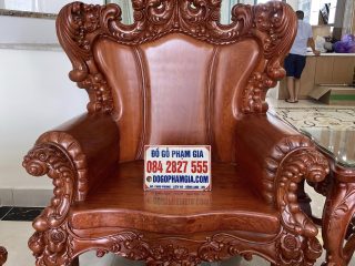 ghế đơn louis hoàng gia