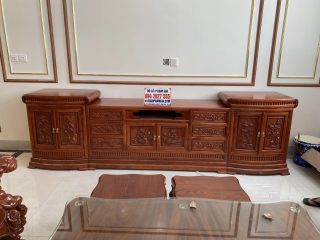 kệ tivi mõ lõm đục tranh tứ quý