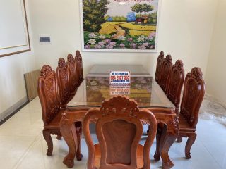 bộ bàn ăn 9 ghế