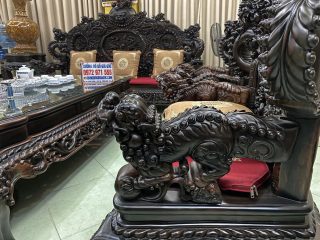 tay đặc đục nghê nguyên khối