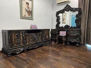 kệ tivi và bàn trang điểm