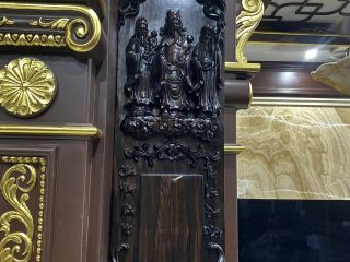 độc lịch gỗ mun hoa lào đục tam tiên