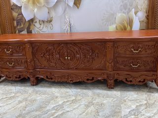 kệ tivi 2m4 phong cách hoàng gia