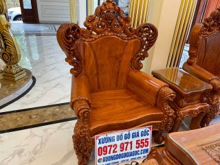 ghế đơn louis hoàng gia siêu vip