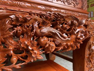 Phần dạ 10p được đục tay chi tiết