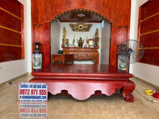 sập 2 lá thiết kế trơn bóng mịn