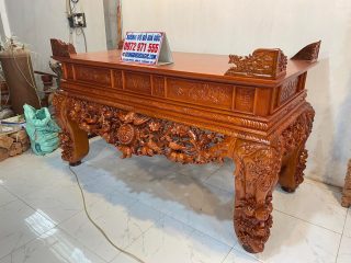 sập gõ gụ đục mai điểu