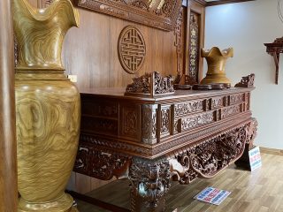 sập thờ chân đại 30cm