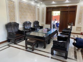 bàn ghế âu á chương voi như ý sang trọng