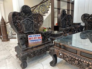 bộ đôi ghế đơn cửu long bát mã
