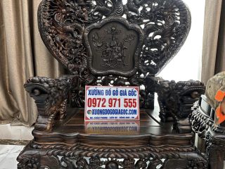 ghế đơn vách rồng đục tay