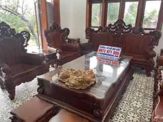 bàn ghế hoàng gia 10 món