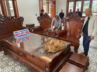 ghế đơn louis hoàng gia nguyên khối