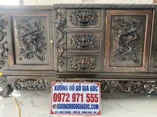 mặt ngăn kéo đục đầu lân