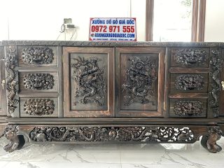 yếm kệ đục lưỡng long tranh châu
