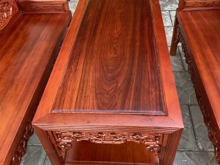 bàn trà chữ nhật chân cao