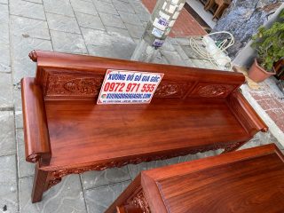 ghế băng đục tranh tứ quý