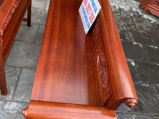 ghế băng dài của bộ trường kỷ gỗ gõ đỏ
