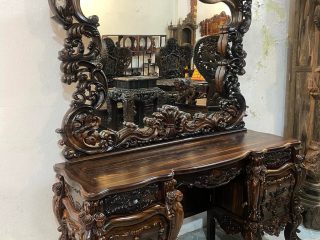 bàn trang điểm louis hoàng gia