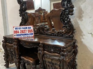 bàn trang điểm louis hoàng gia