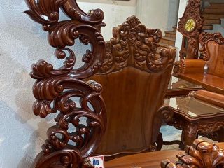 khung gương hoa lá tây