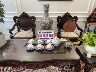 bàn trà gỗ cẩm lai