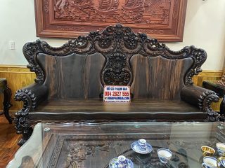 đoản louis hoàng gia đục hoa lá tây