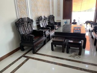 bàn ghế như ý voi sang trọng