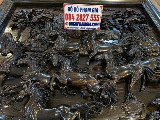 tranh mã đáo thành công mang máy mắn tài lộc