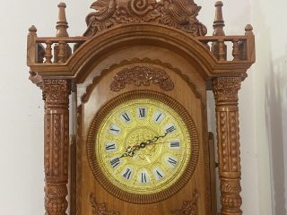 Đồng hồ Tứ Trụ Hoàng Gia Gỗ hương đá