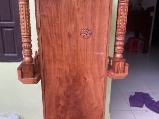 Đồng hồ Tứ Trụ Hoàng Gia Gỗ hương đá