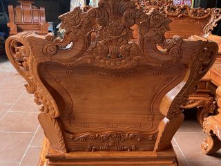 Bàn ghế hoàng gia gỗ hương