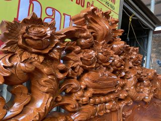 Bàn ghế hoàng gia gỗ hương