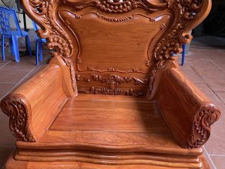 Bàn ghế hoàng gia gỗ hương