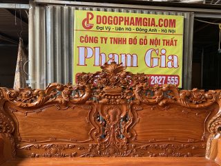 Bàn ghế hoàng gia gỗ hương