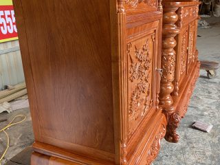 Kệ tivi cột nho con sóc