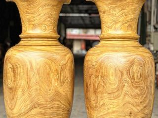 lục bình gỗ cẩm 1m8 đk57