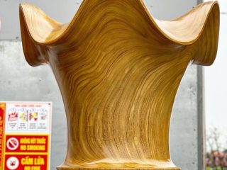 Lục Bình gỗ cẩm 1m8 dk58cm