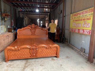 giường ngủ gỗ tự nhiên
