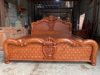 giường ngủ gỗ tự nhiên