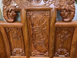 bàn ghế âu á tay voi đặc