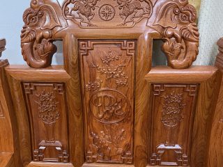 bàn ghế âu á tay voi đặc