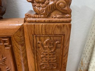 bàn ghế âu á tay voi đặc