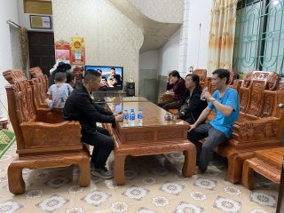 bàn ghế âu á tay voi đặc