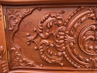 kệ tivi hoàng gia gỗ hương