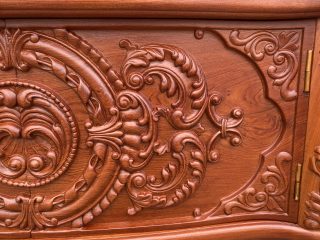 kệ tivi hoàng gia gỗ hương