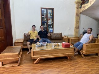 SOfa gỗ tự nhiên