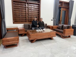 Bộ sofa Du thuyền gỗ hương