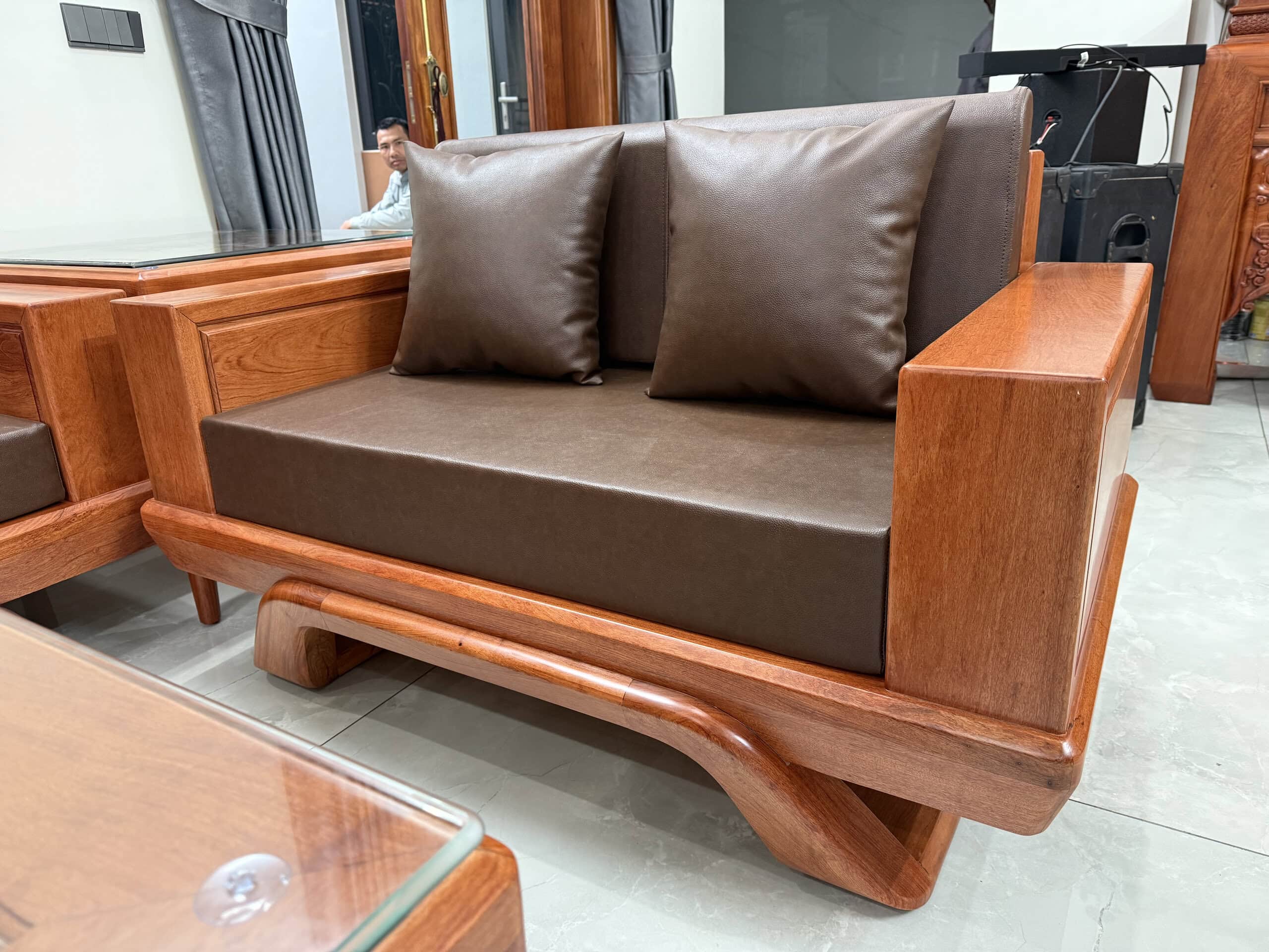 Bộ sofa Du thuyền gỗ hương