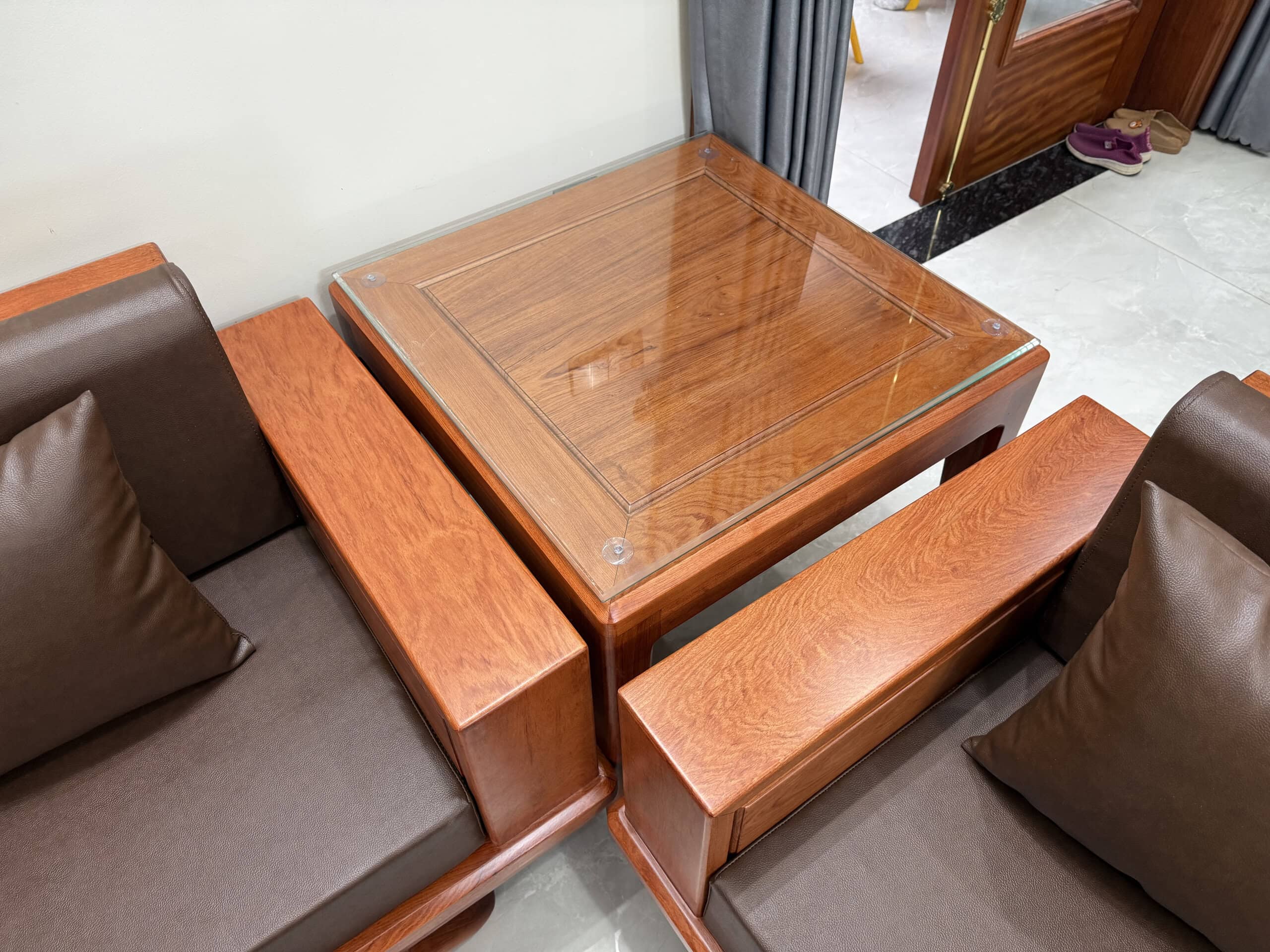 Bộ sofa Du thuyền gỗ hương